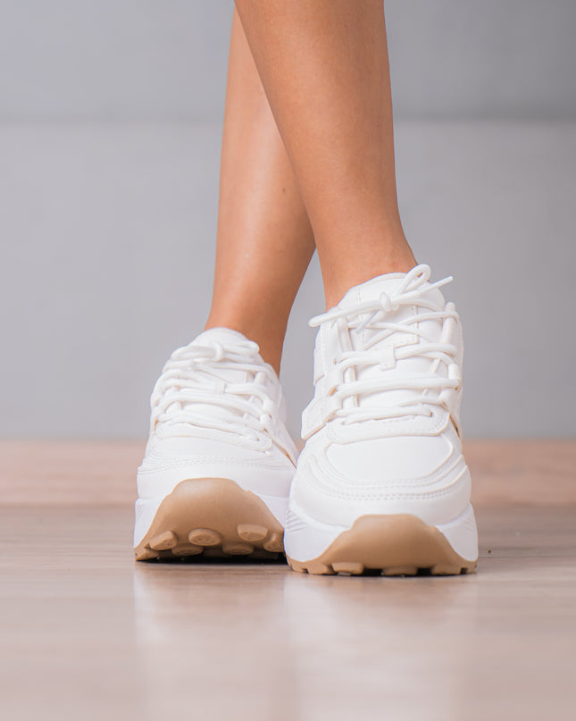 Zapatillas Urbanas Mujer Nastyll - Blanco