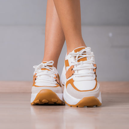 Zapatillas Urbanas Mujer Nastyll - Camel