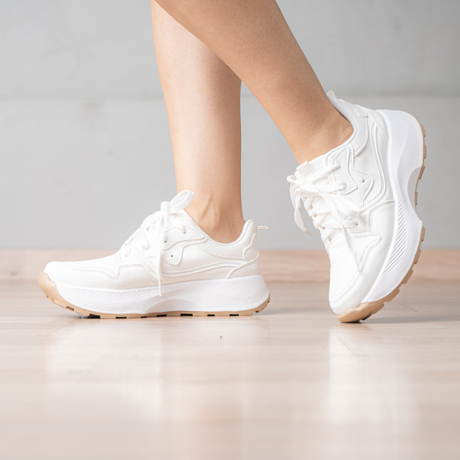 Zapatillas Urbanas Mujer Noehly - Blanco