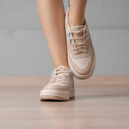 Zapatillas Urbanas Mujer Nour - Beige