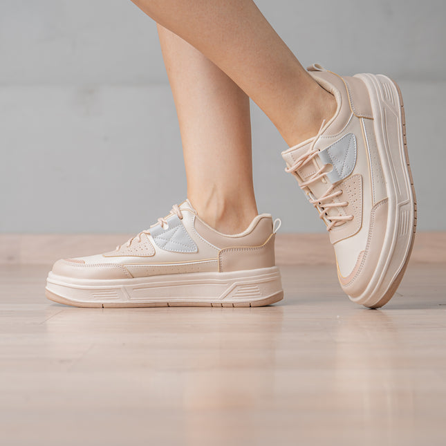 Zapatillas Urbanas Mujer Nour - Beige