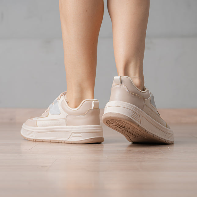 Zapatillas Urbanas Mujer Nour - Beige