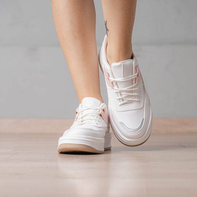 Zapatillas Urbanas Mujer Nour - Blanco