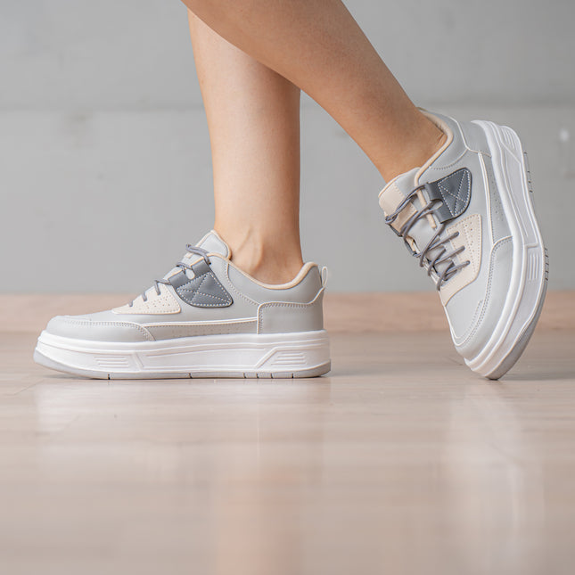 Zapatillas Urbanas Mujer Nour - Plomo