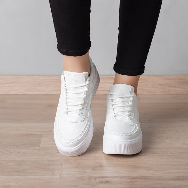 Zapatillas Urbanas Mujer  Panda - Blanco