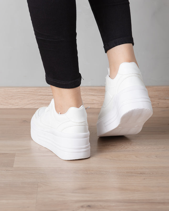 Zapatilla  Panda - Blanco