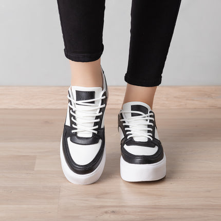 Zapatillas Urbanas Mujer Panda - Negro