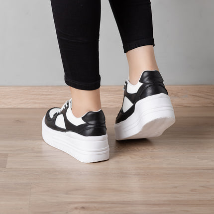 Zapatillas Urbanas Mujer Panda - Negro
