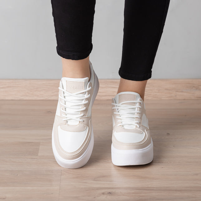 Zapatillas Urbanas Mujer Panda - Nude