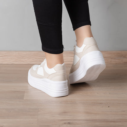 Zapatillas Urbanas Mujer Panda - Nude