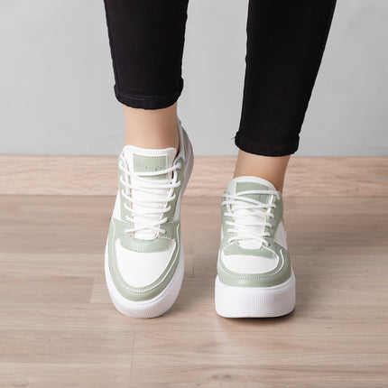 Zapatillas Urbanas Mujer Panda - Verde