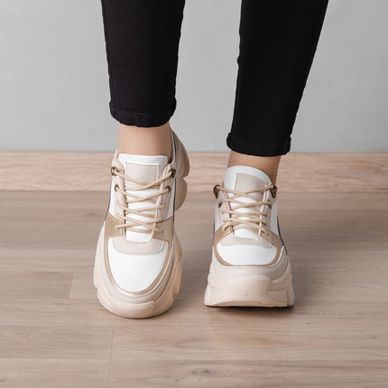 Zapatillas Urbanas Mujer Pastoni - Beige