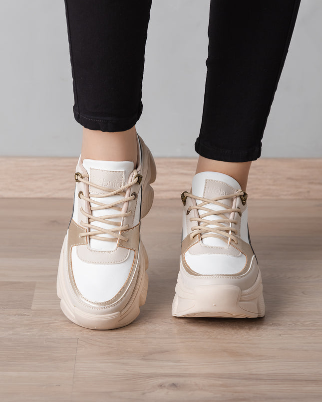 Zapatilla  Pastoni - Beige