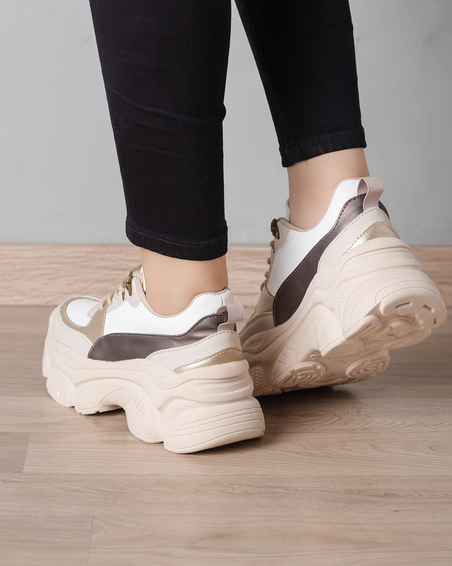 Zapatilla  Pastoni - Beige