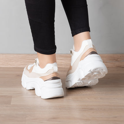 Zapatillas Urbanas Mujer Pastoni - Nude