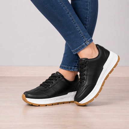 Zapatillas Urbanas Mujer Ruki - Negro