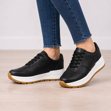 Zapatillas Urbanas Mujer Ruki - Negro