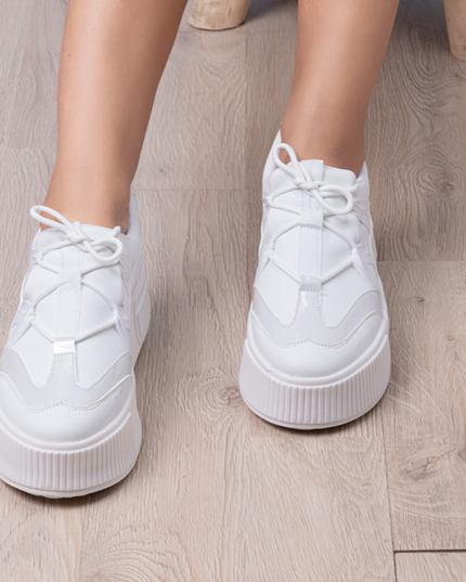 Zapatilla Rumania - Blanco Total