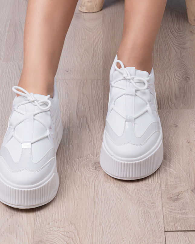 Zapatilla Rumania - Blanco Total