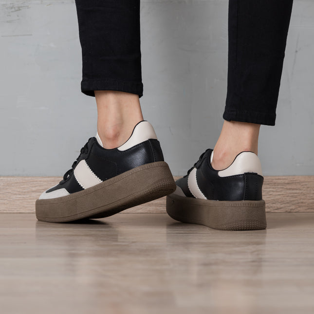 Zapatillas Urbanas Mujer Samira - Beige