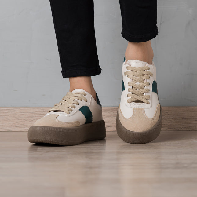 Zapatillas Urbanas Mujer Samira - Verde