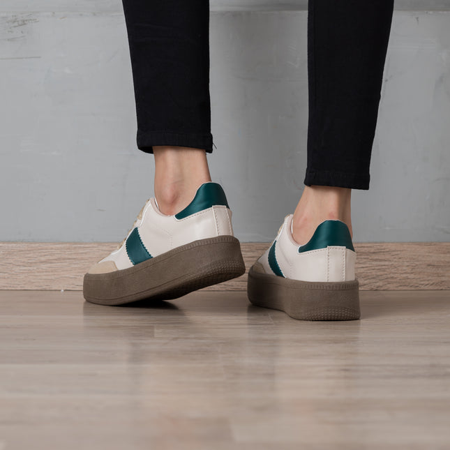 Zapatillas Urbanas Mujer Samira - Verde