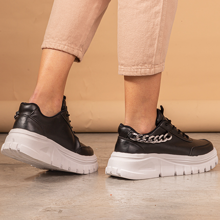 Zapatillas Urbanas Mujer San Miguel - Negro