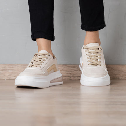 Zapatillas Urbanas Mujer Seraphi - Beige