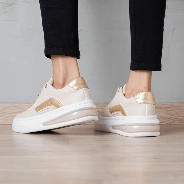 Zapatillas Urbanas Mujer Seraphi - Beige
