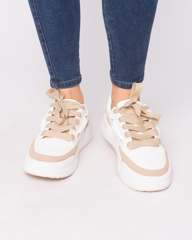 Zapatilla Shark  - Beige