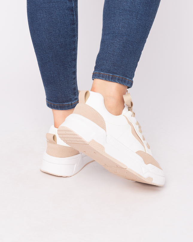 Zapatilla Shark  - Beige