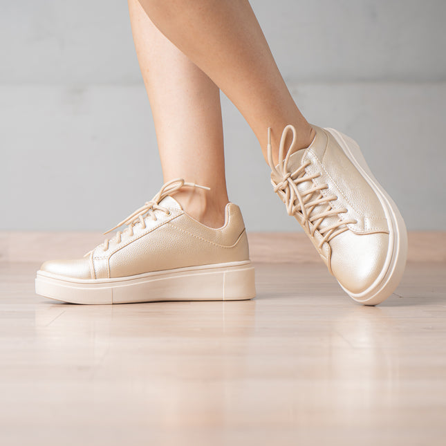 Zapatillas Urbanas Mujer Skaya - Dorado