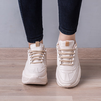 Zapatillas Urbanas Mujer Sochen - Beige