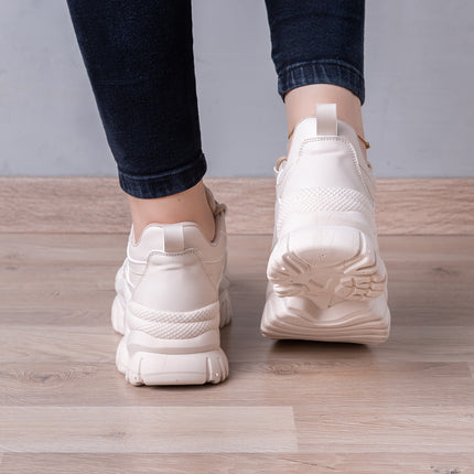 Zapatillas Urbanas Mujer Sochen - Beige