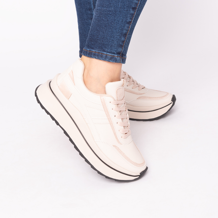 Zapatilla  Tournai  - Beige