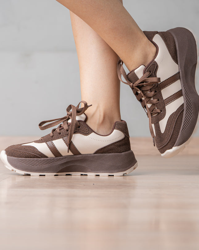 Zapatilla Tradedy - Marrón