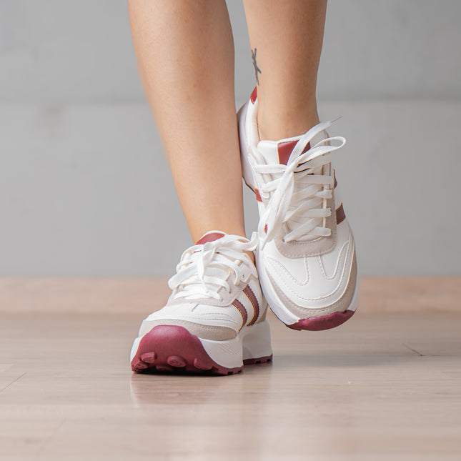 Zapatillas Urbanas Mujer Tranedy - Rojo