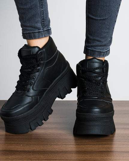 Zapatillas Urbanas Mujer Vinces - Negro