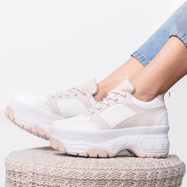 Zapatillas Urbanas Mujer Wolf - Nude
