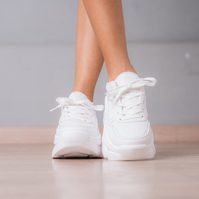Zapatillas Urbanas Mujer Yozena - Blanco