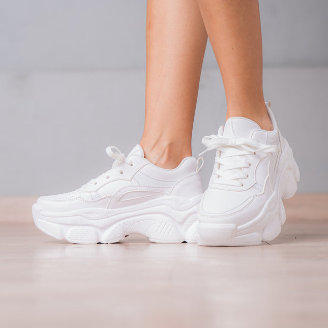 Zapatillas Urbanas Mujer Yozena - Blanco