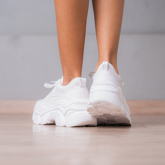 Zapatillas Urbanas Mujer Yozena - Blanco