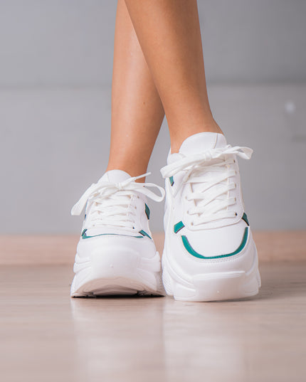 Zapatillas Urbanas Mujer Yozena - Verde