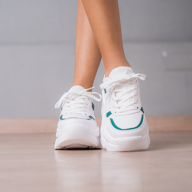 Zapatillas Urbanas Mujer Yozena - Verde