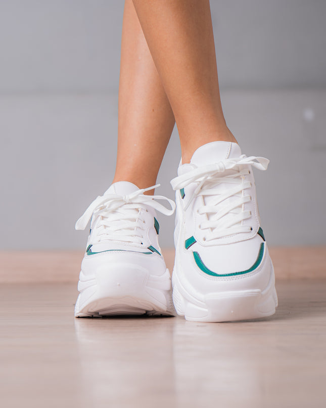 Zapatillas Urbanas Mujer Yozena - Verde