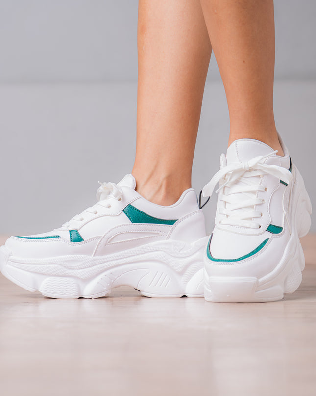 Zapatillas Urbanas Mujer Yozena - Verde