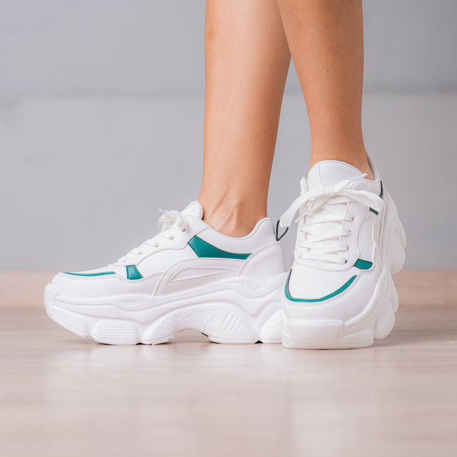 Zapatillas Urbanas Mujer Yozena - Verde