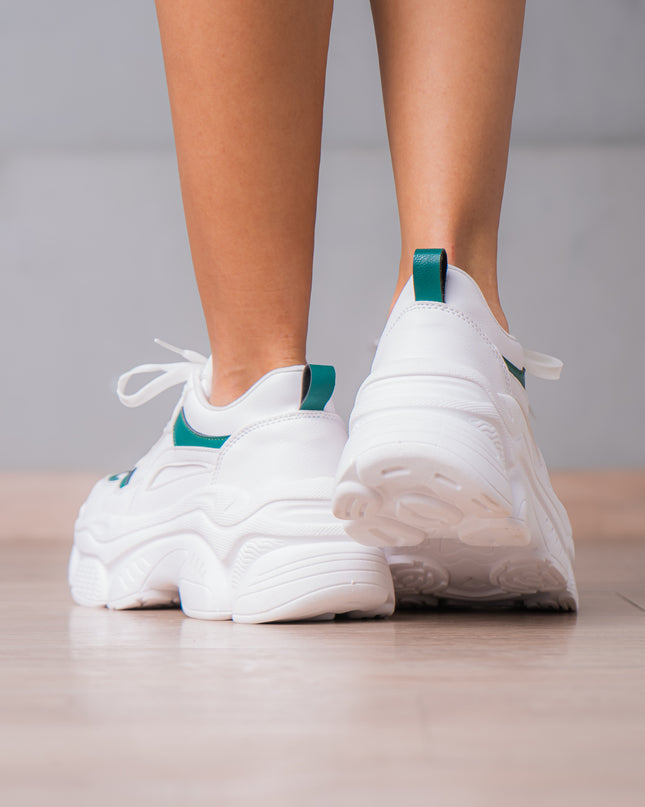 Zapatillas Urbanas Mujer Yozena - Verde