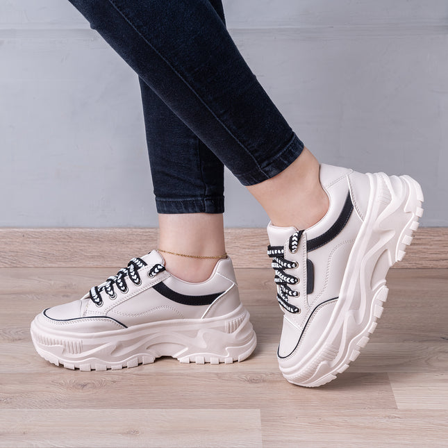Zapatillas Urbanas Mujer Zacapa - Beige
