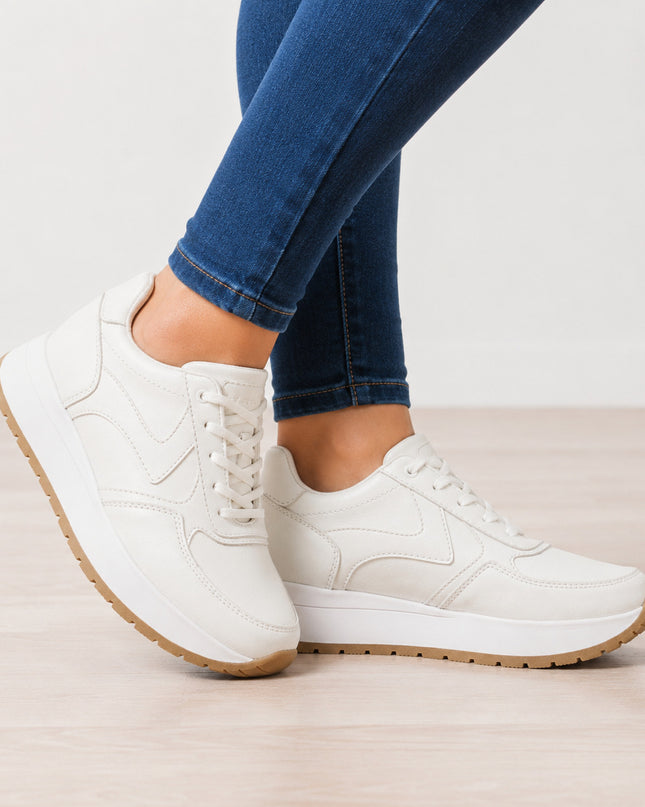 Zapatillas Urbanas Mujer Zigma - Blanco